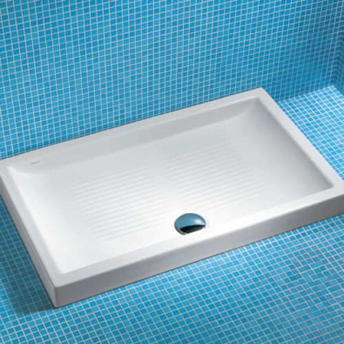 Piatto Doccia 120x80 Ceramica Prezzo.Azzurra Sanitari Easy Piatto Doccia 80x120 Commerciale Veneta Beltrame